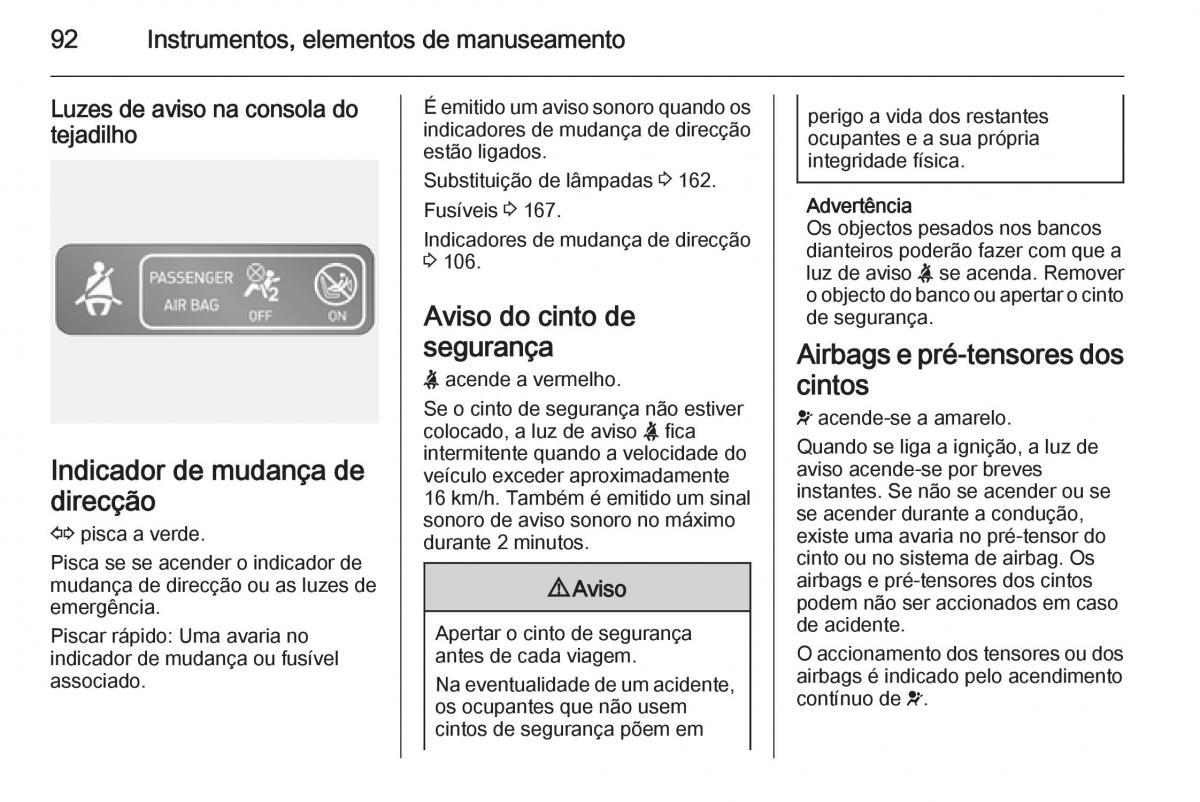 Opel Vivaro II 2 manual del propietario / page 94