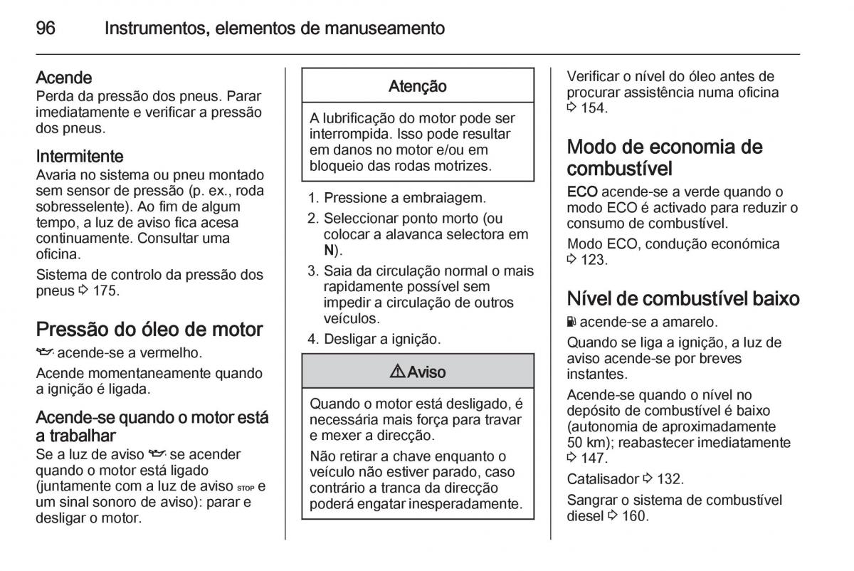 Opel Vivaro II 2 manual del propietario / page 98