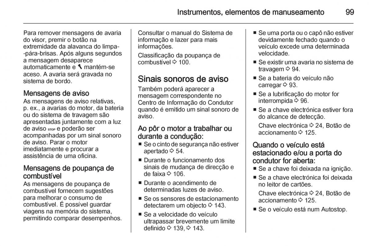 Opel Vivaro II 2 manual del propietario / page 101