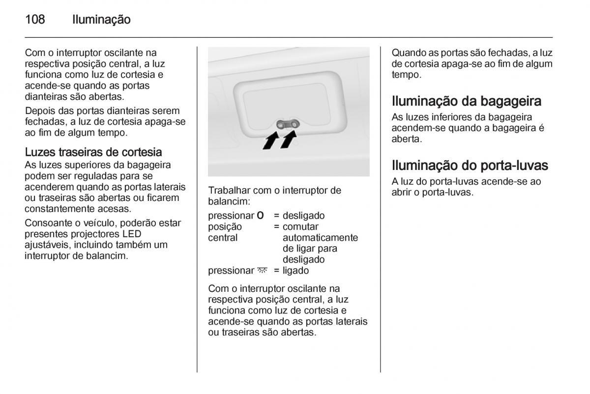 Opel Vivaro II 2 manual del propietario / page 110