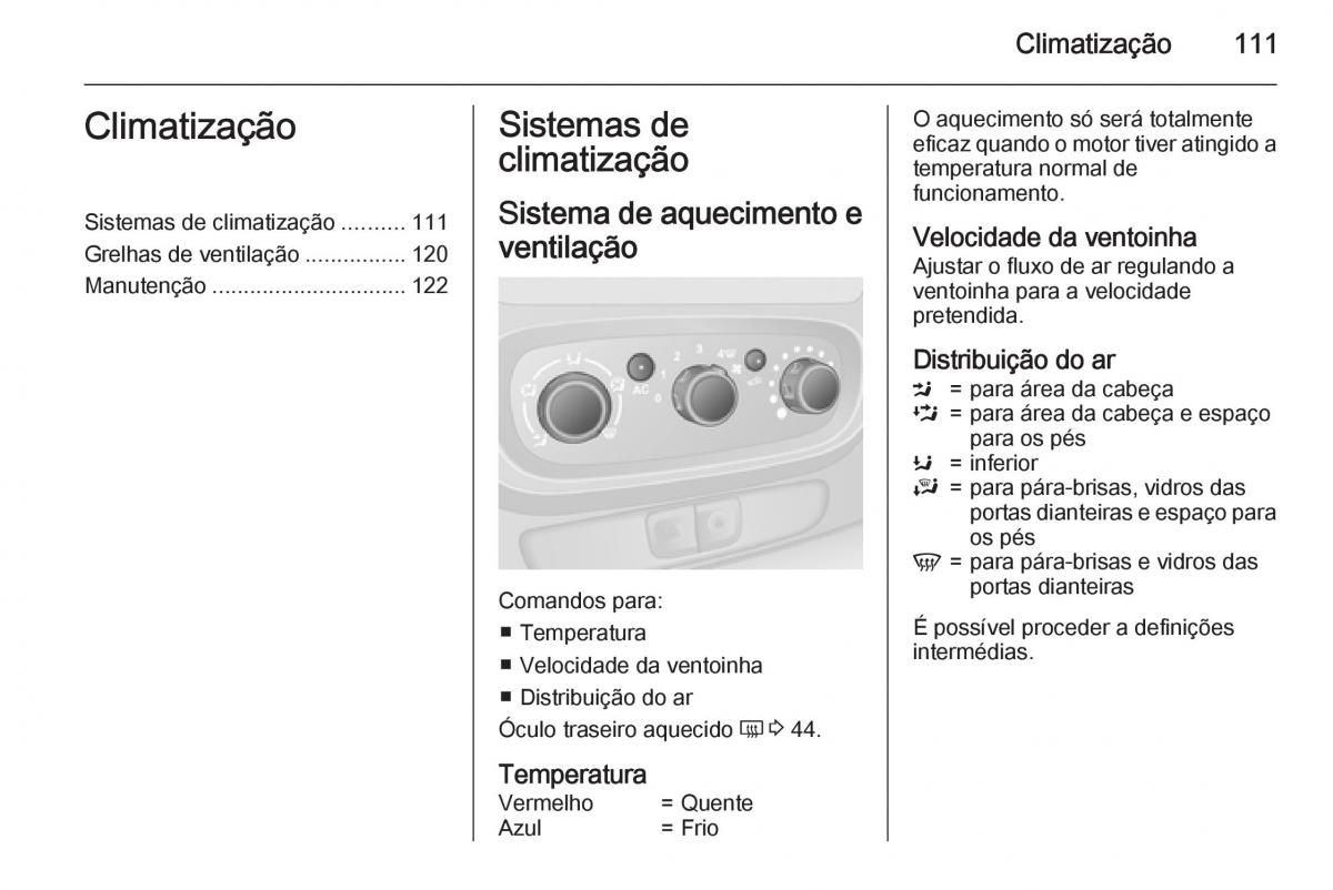 Opel Vivaro II 2 manual del propietario / page 113