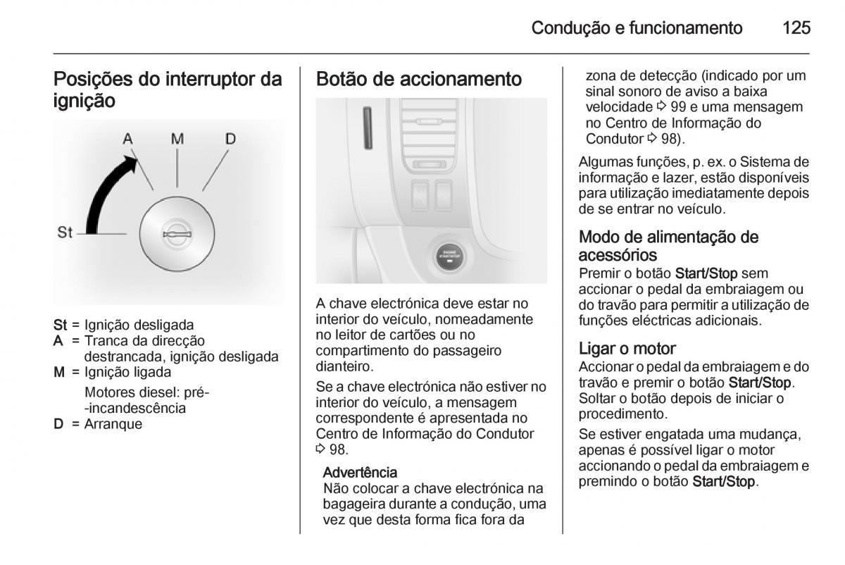 Opel Vivaro II 2 manual del propietario / page 127