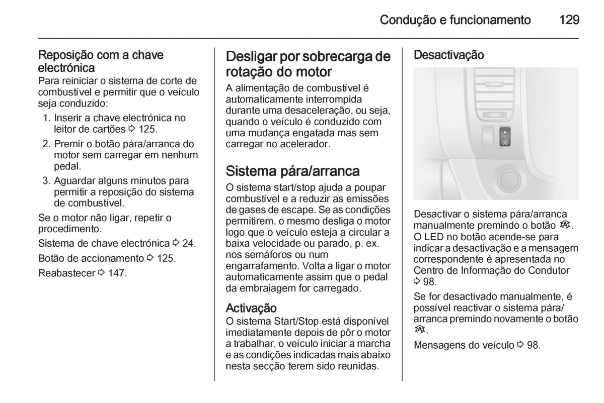 Opel Vivaro II 2 manual del propietario / page 131