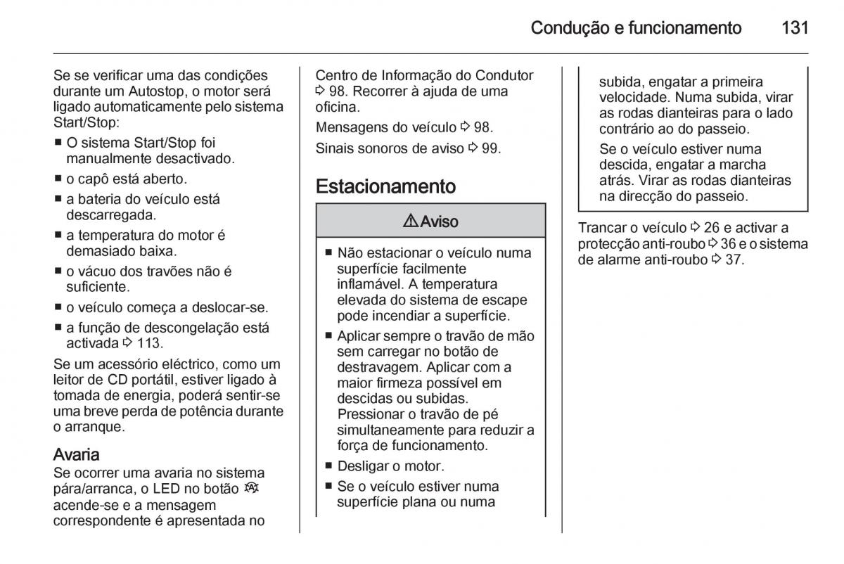 Opel Vivaro II 2 manual del propietario / page 133