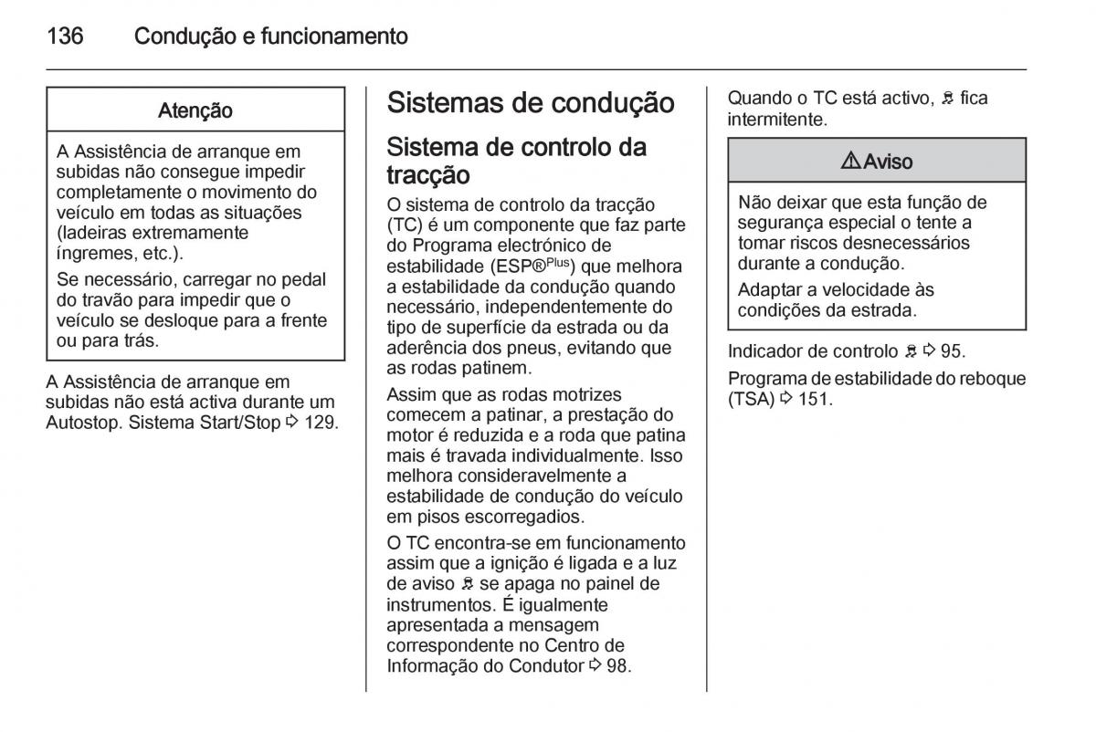 Opel Vivaro II 2 manual del propietario / page 138