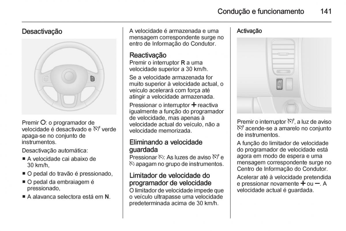 Opel Vivaro II 2 manual del propietario / page 143