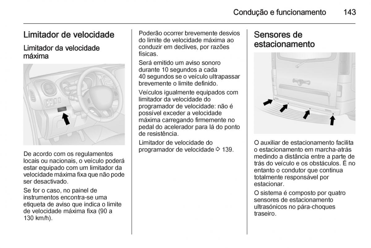 Opel Vivaro II 2 manual del propietario / page 145