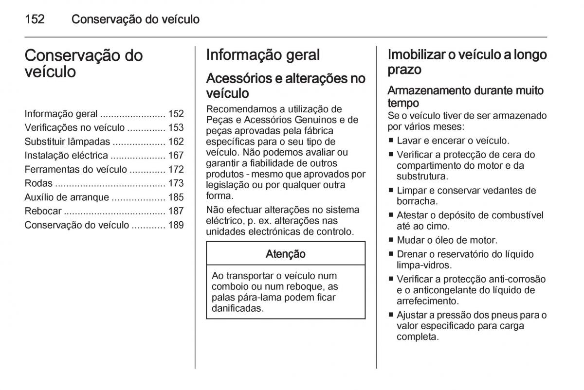 Opel Vivaro II 2 manual del propietario / page 154