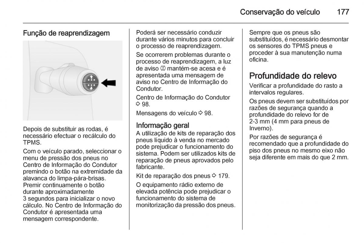 Opel Vivaro II 2 manual del propietario / page 179