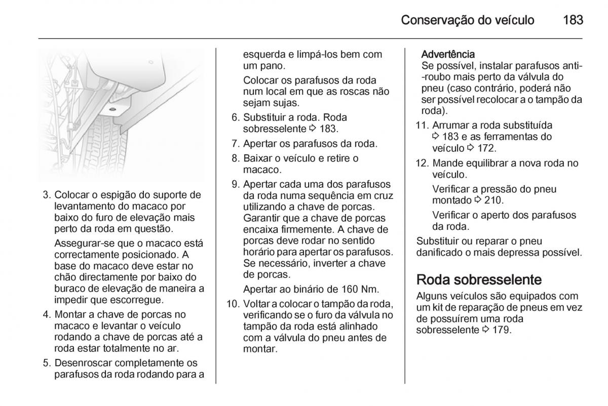 Opel Vivaro II 2 manual del propietario / page 185