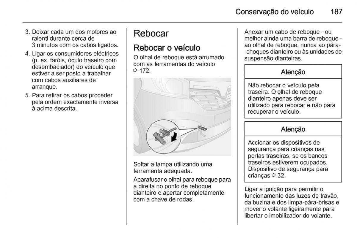 Opel Vivaro II 2 manual del propietario / page 189