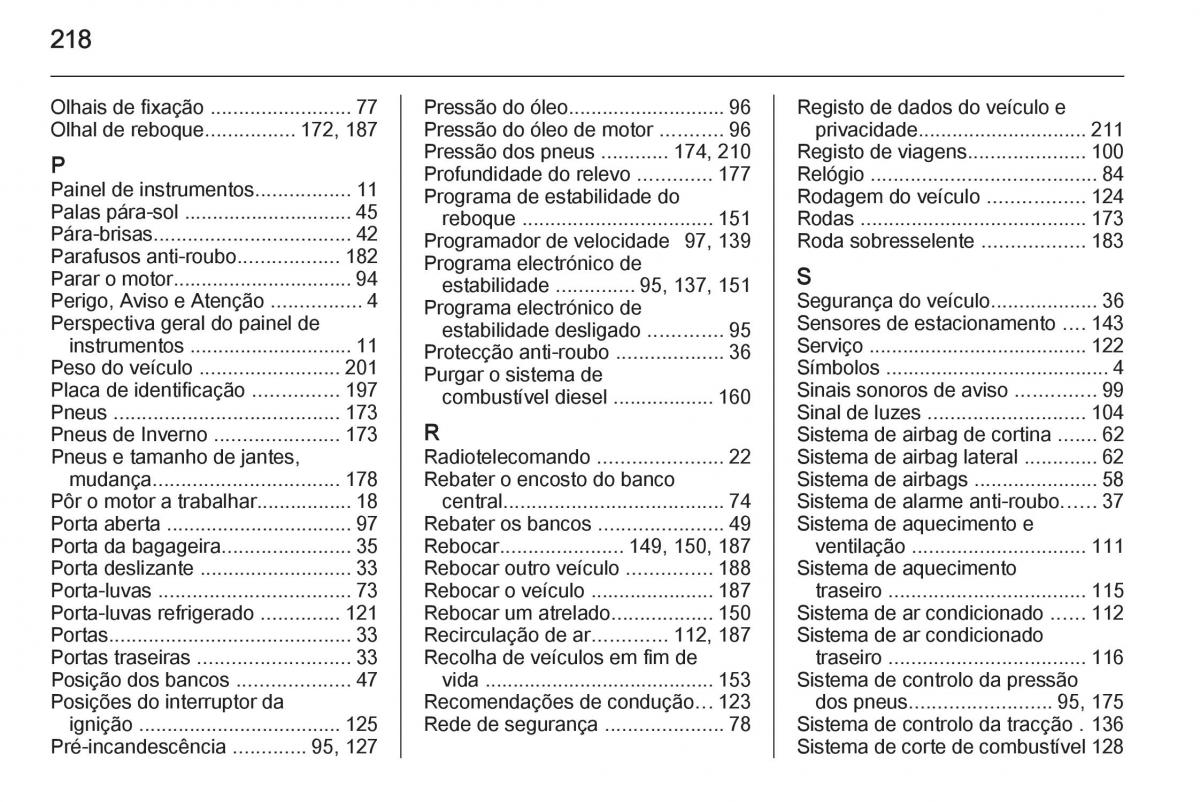 Opel Vivaro II 2 manual del propietario / page 220