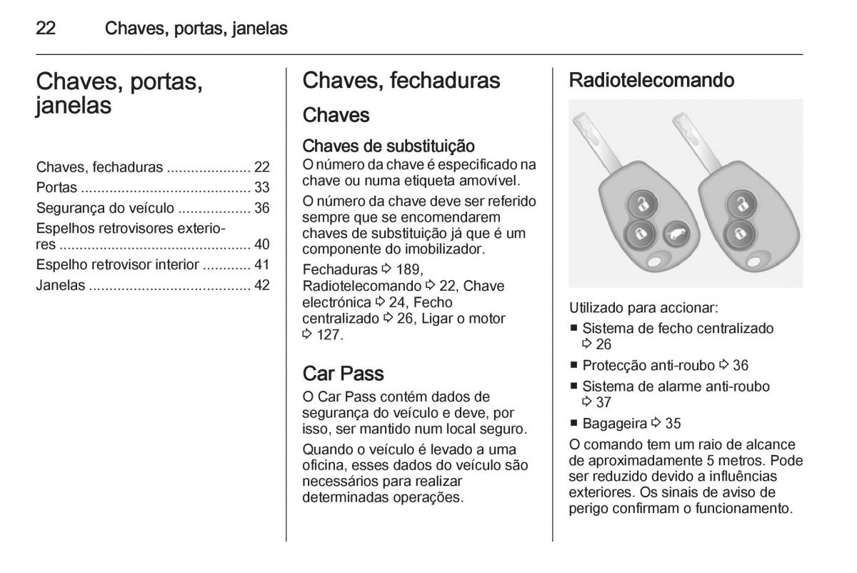 Opel Vivaro II 2 manual del propietario / page 24