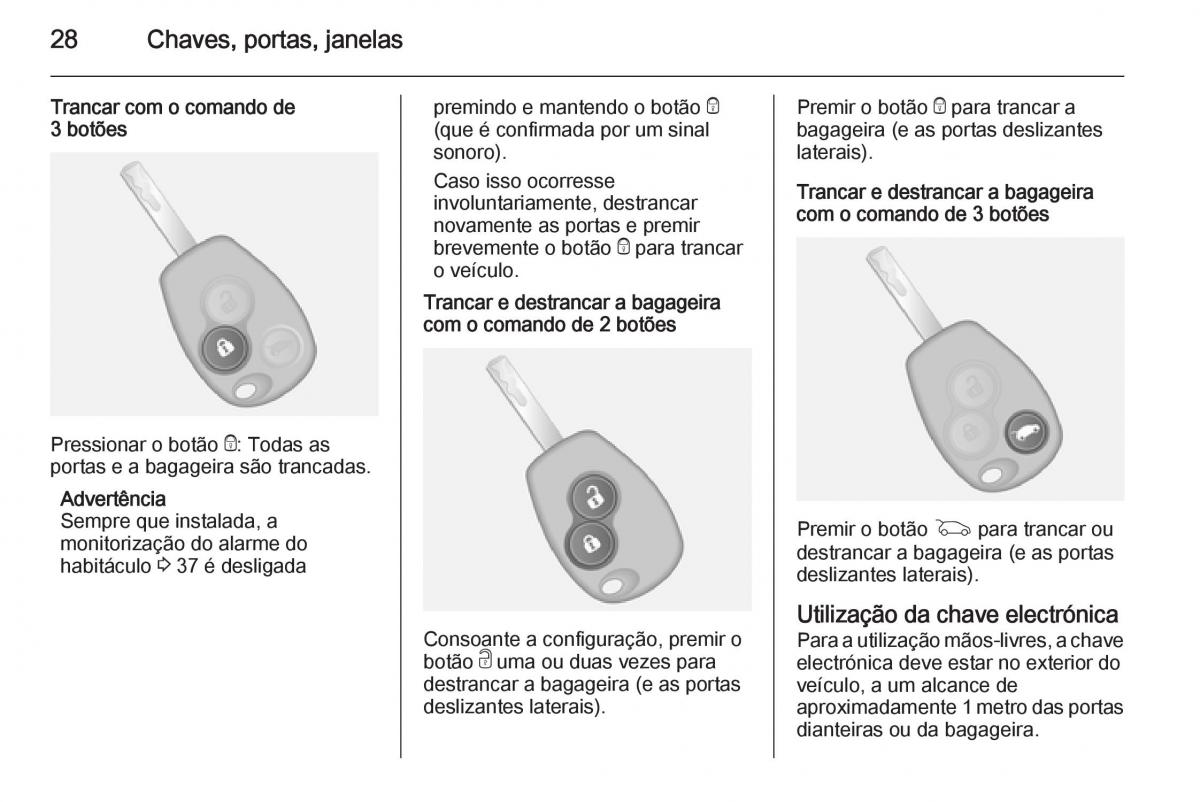 Opel Vivaro II 2 manual del propietario / page 30