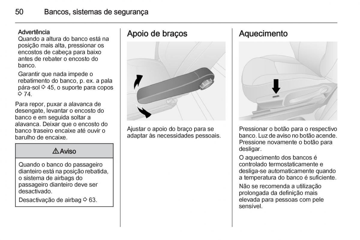 Opel Vivaro II 2 manual del propietario / page 52