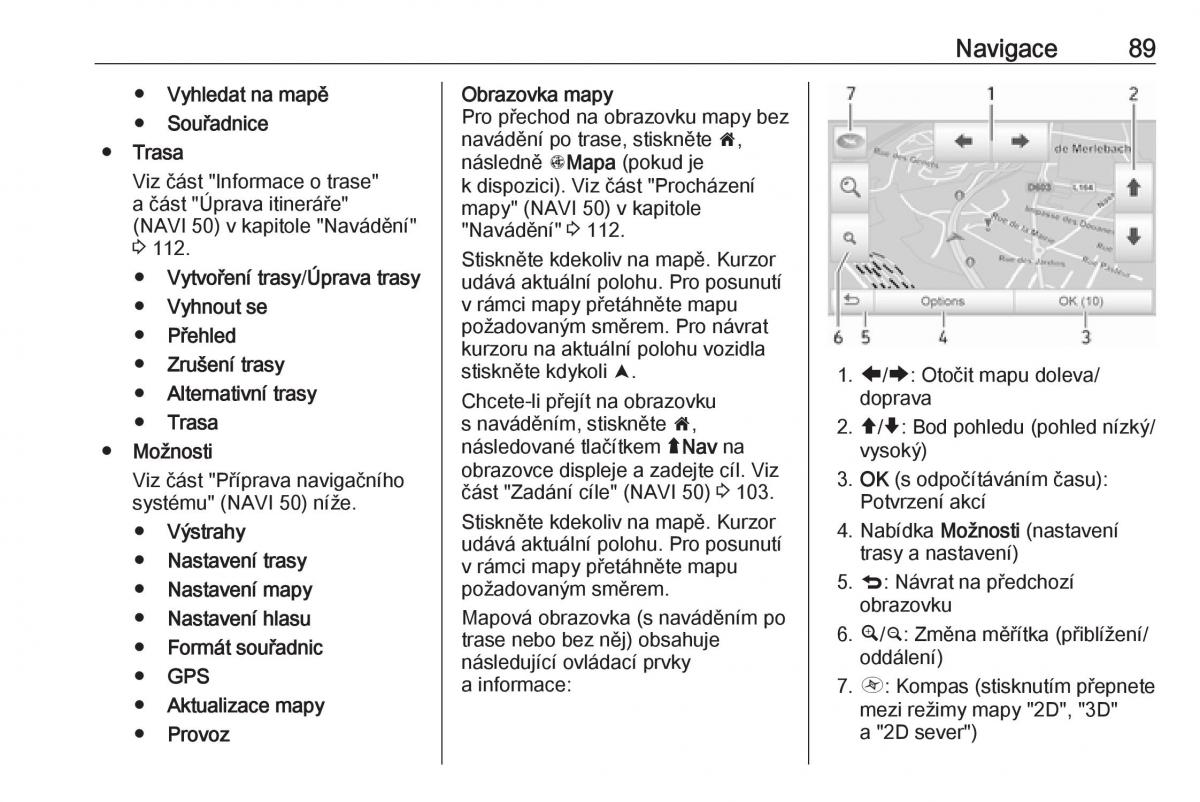 Opel Vivaro II 2 navod k obsludze / page 89