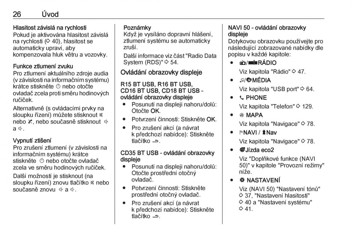 Opel Vivaro II 2 navod k obsludze / page 26