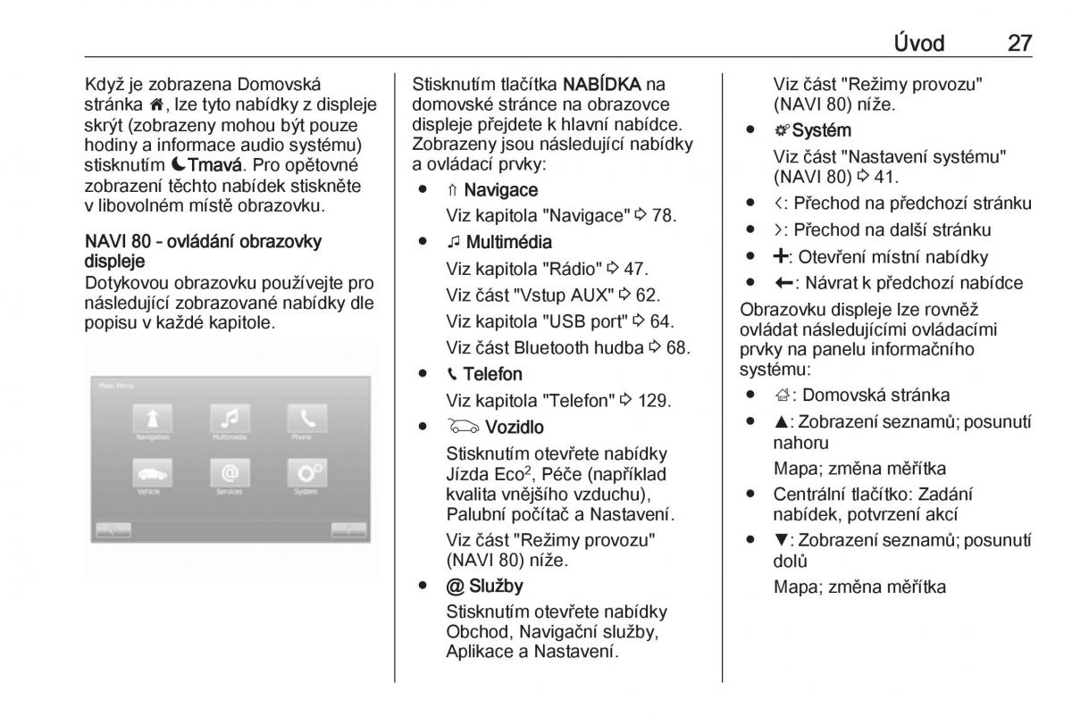 Opel Vivaro II 2 navod k obsludze / page 27