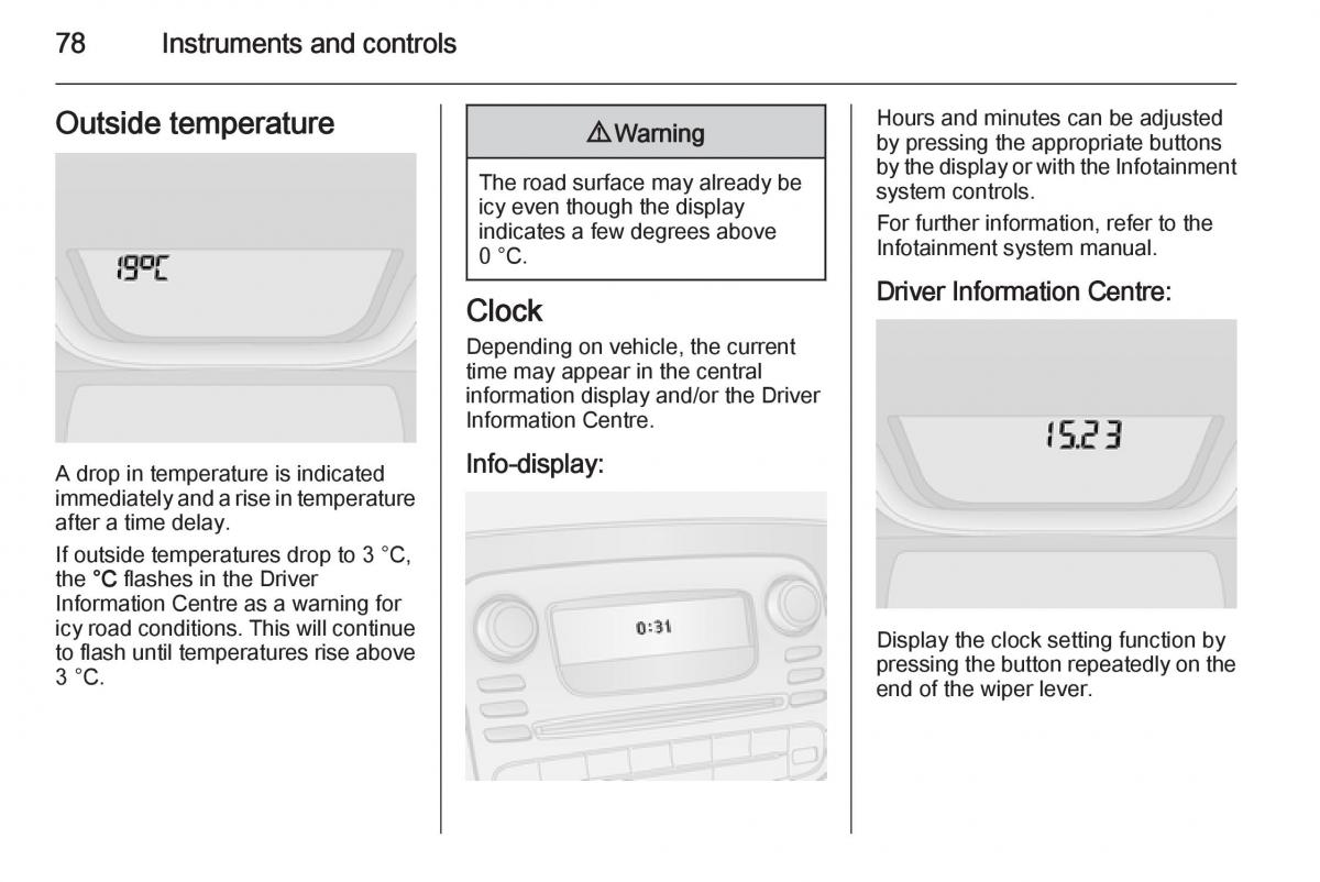 Opel Vivaro II 2 owners manual / page 80