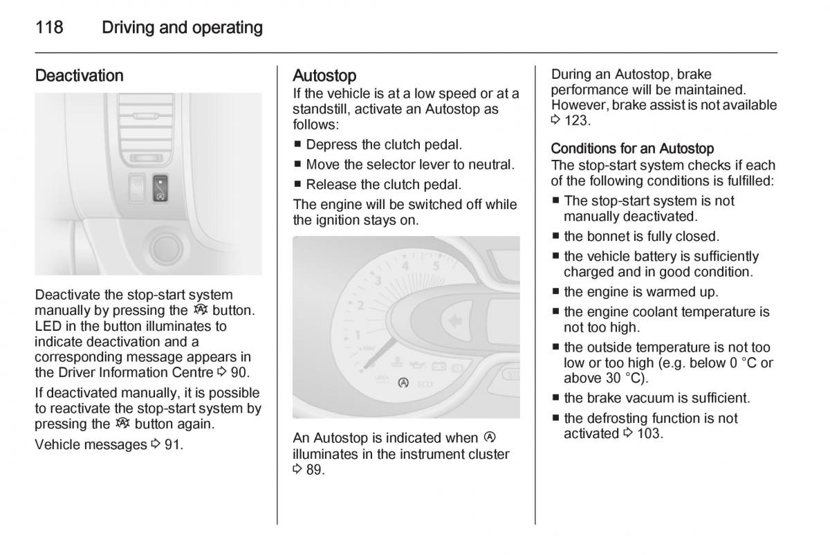 Opel Vivaro II 2 owners manual / page 120