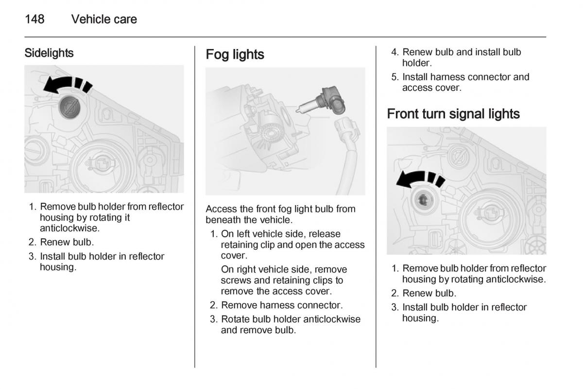 Opel Vivaro II 2 owners manual / page 150