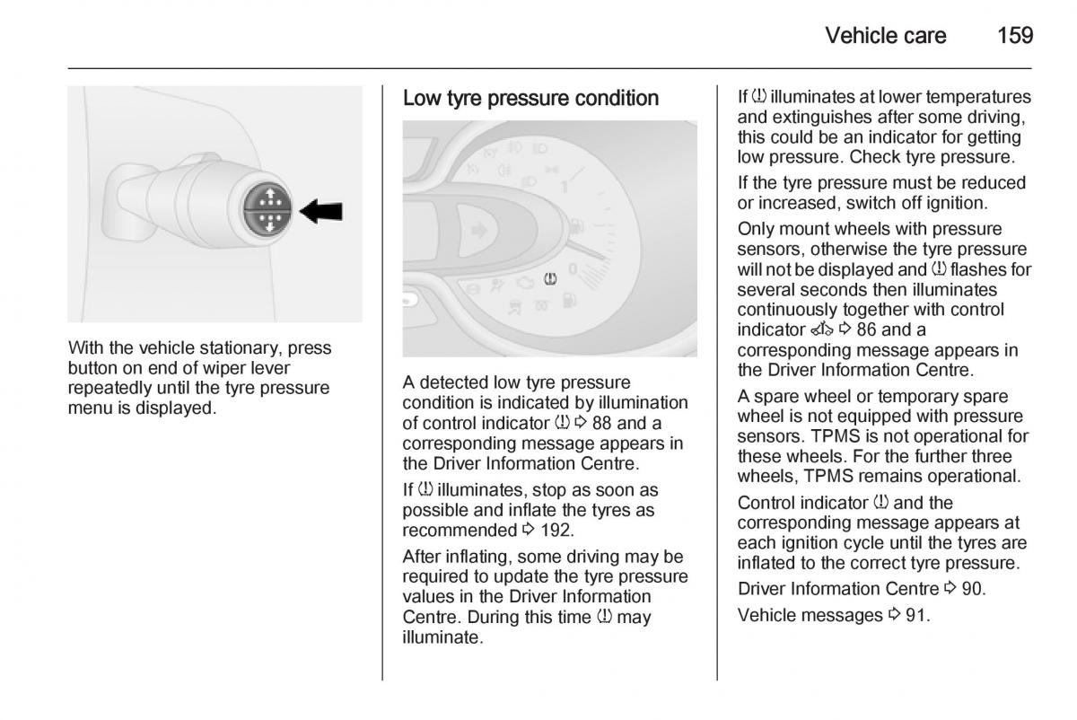 Opel Vivaro II 2 owners manual / page 161