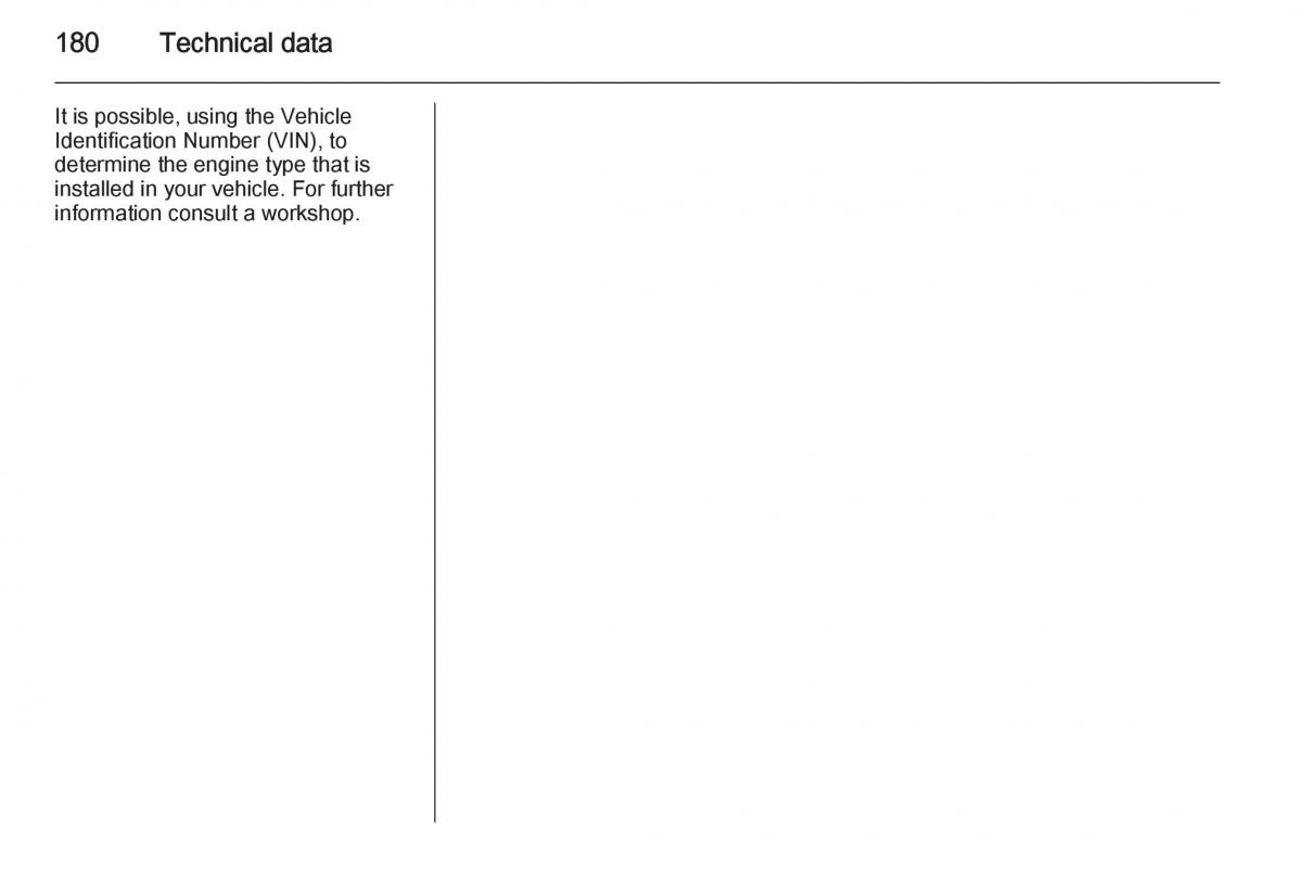 Opel Vivaro II 2 owners manual / page 182