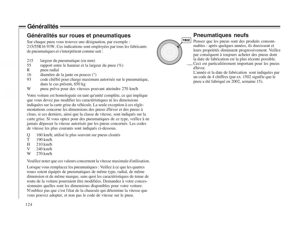 Volvo V70 II 2 manuel du proprietaire / page 125