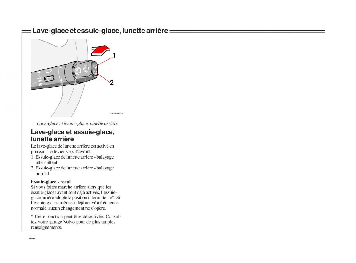 Volvo V70 II 2 manuel du proprietaire / page 45