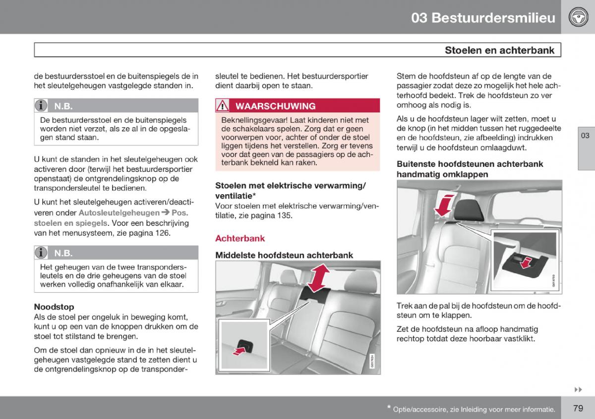 Volvo V70 III 3 handleiding / page 80