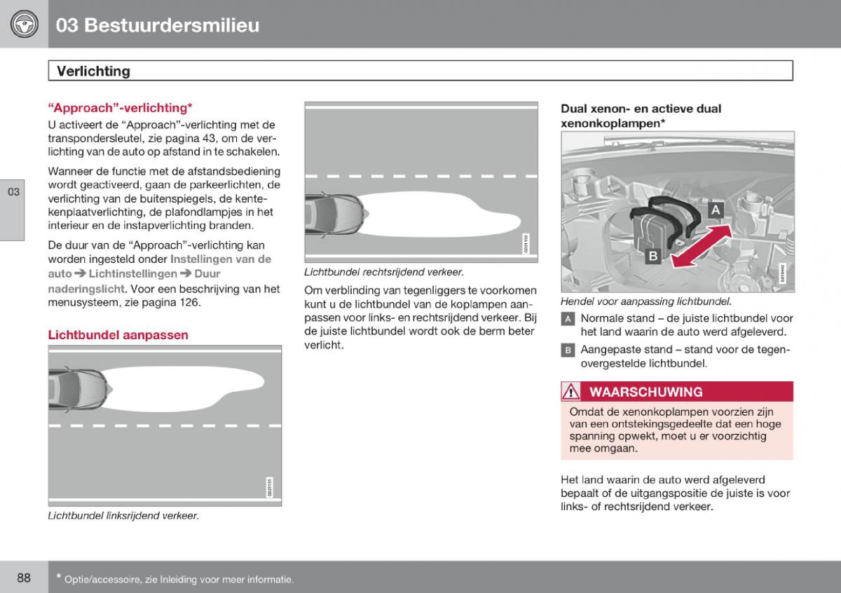 Volvo V70 III 3 handleiding / page 89