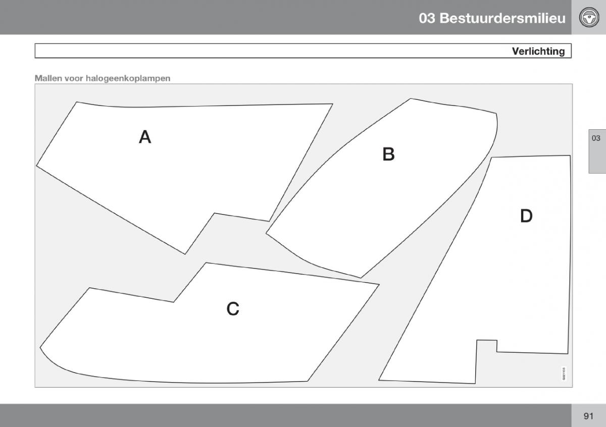 Volvo V70 III 3 handleiding / page 92