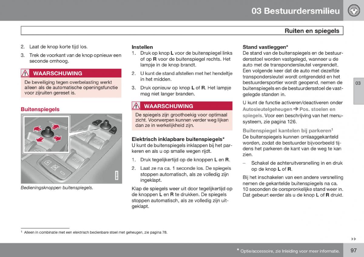 Volvo V70 III 3 handleiding / page 98