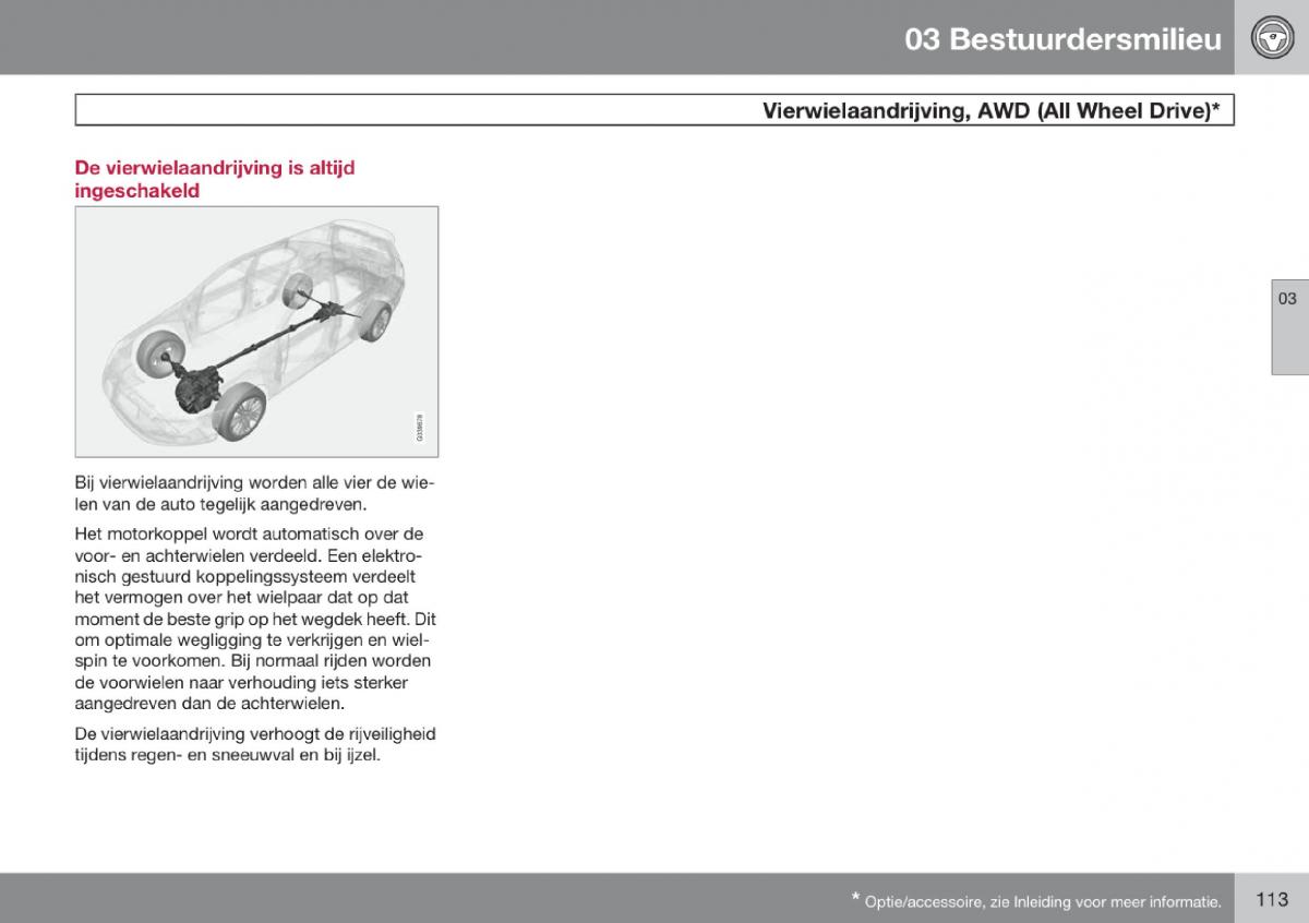 Volvo V70 III 3 handleiding / page 114