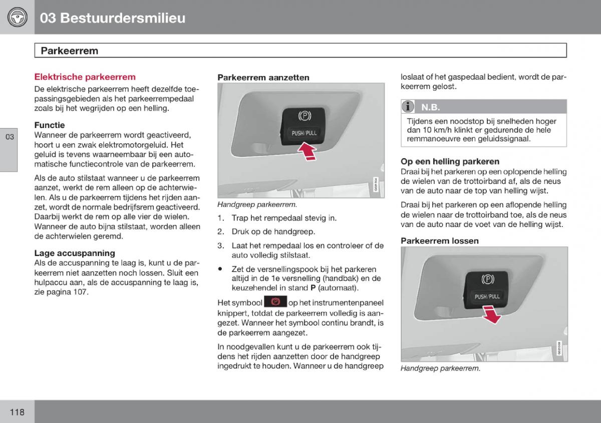 Volvo V70 III 3 handleiding / page 119