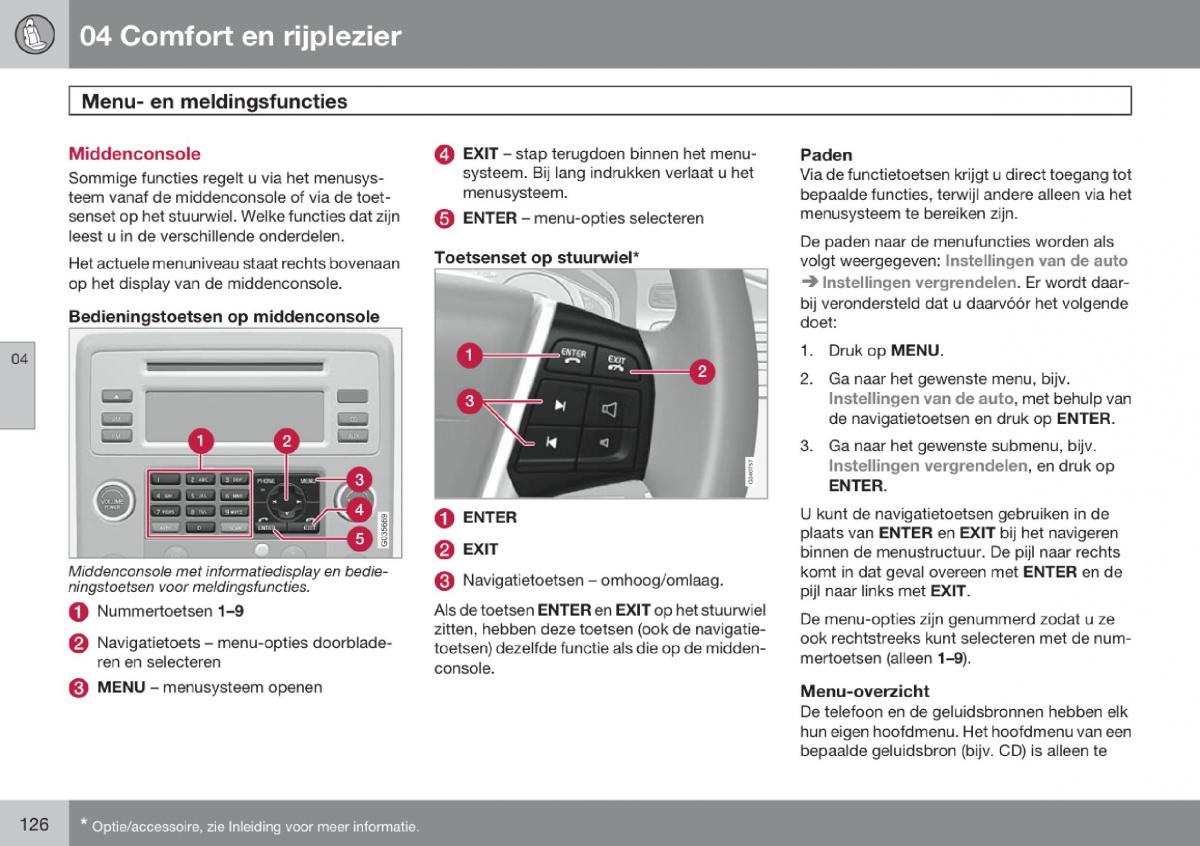 Volvo V70 III 3 handleiding / page 127