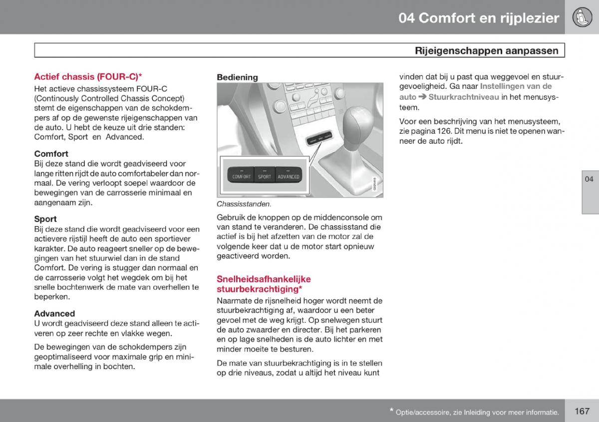 Volvo V70 III 3 handleiding / page 168