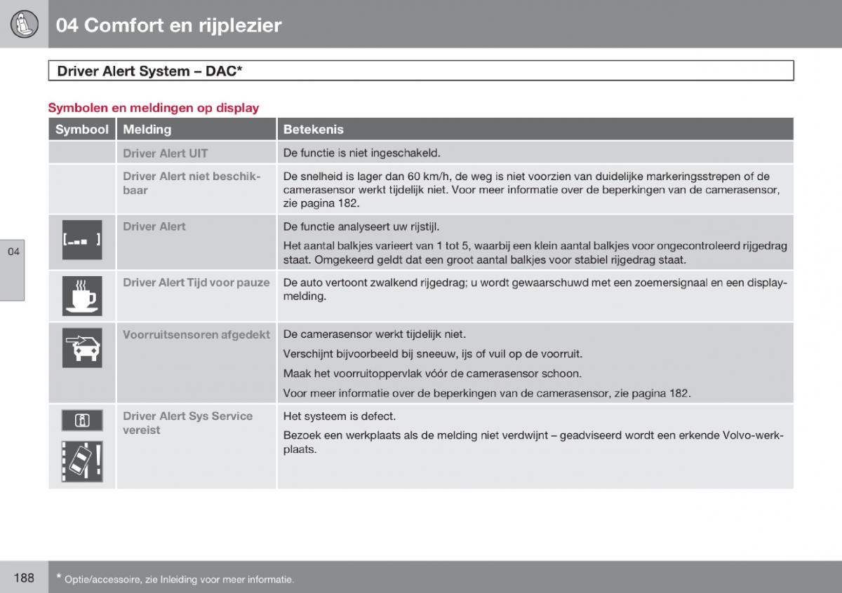 Volvo V70 III 3 handleiding / page 189