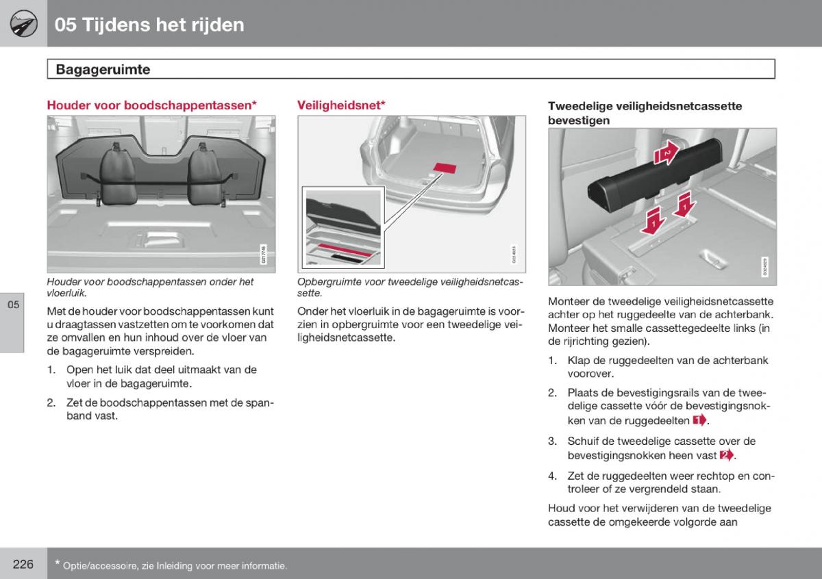 Volvo V70 III 3 handleiding / page 227