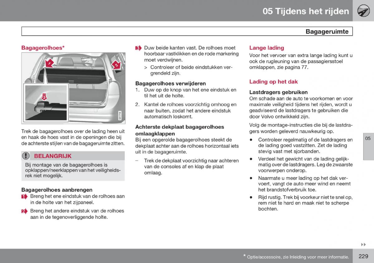 Volvo V70 III 3 handleiding / page 230