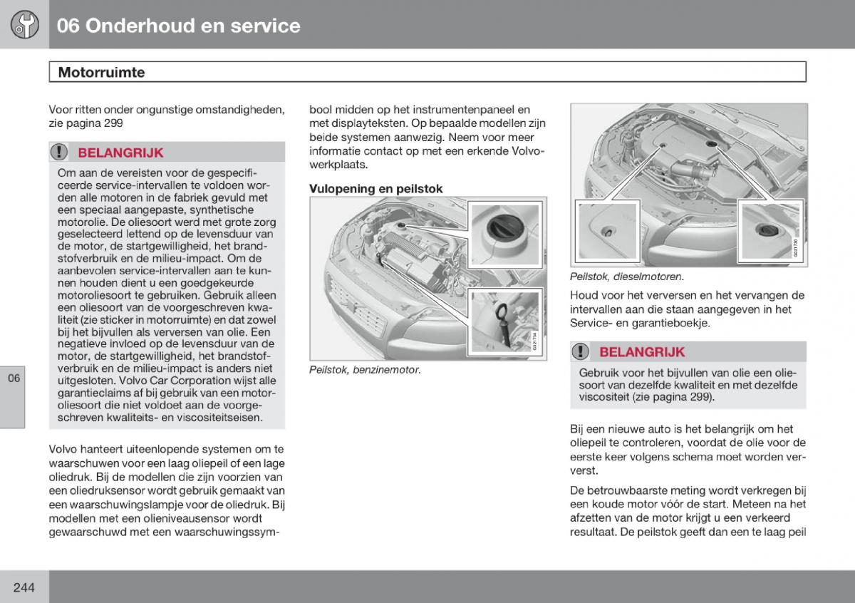 Volvo V70 III 3 handleiding / page 245