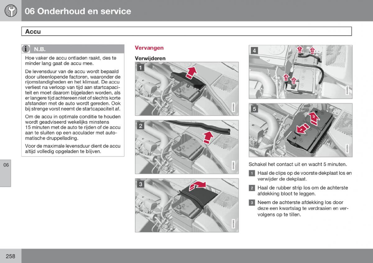 Volvo V70 III 3 handleiding / page 259