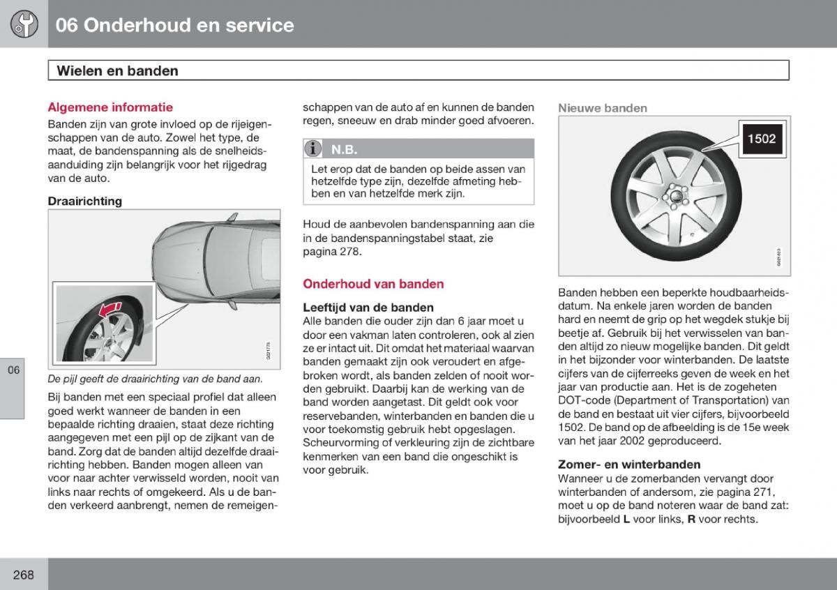 Volvo V70 III 3 handleiding / page 269