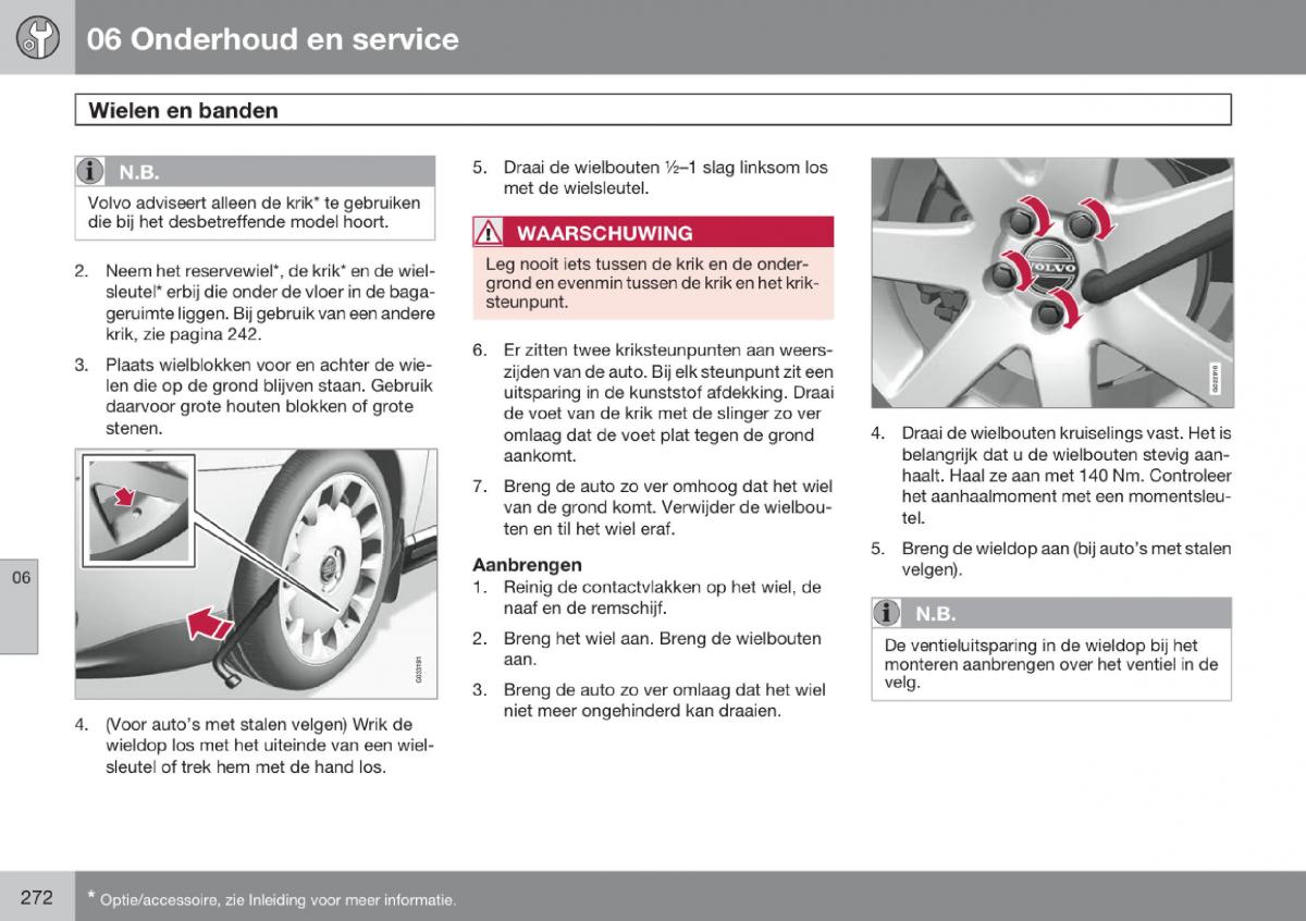 Volvo V70 III 3 handleiding / page 273