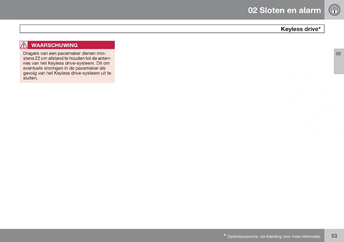 Volvo V70 III 3 handleiding / page 54