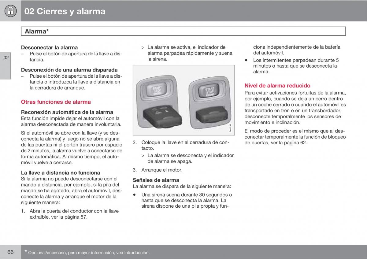 Volvo V70 III 3 manual del propietario / page 68