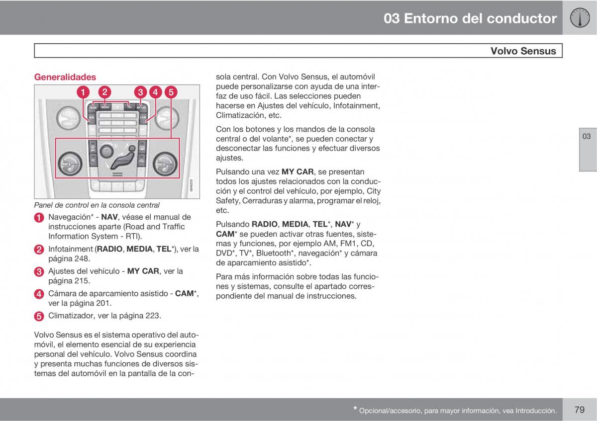 Volvo V70 III 3 manual del propietario / page 81