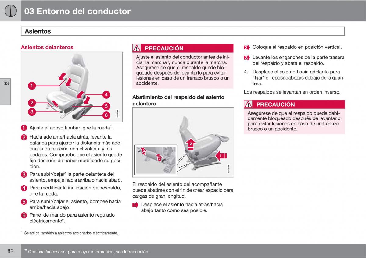 Volvo V70 III 3 manual del propietario / page 84