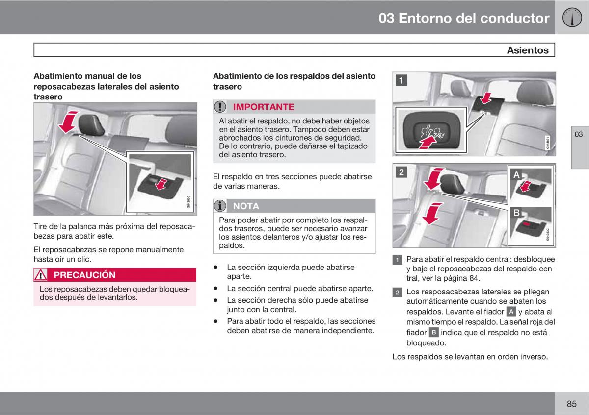 Volvo V70 III 3 manual del propietario / page 87