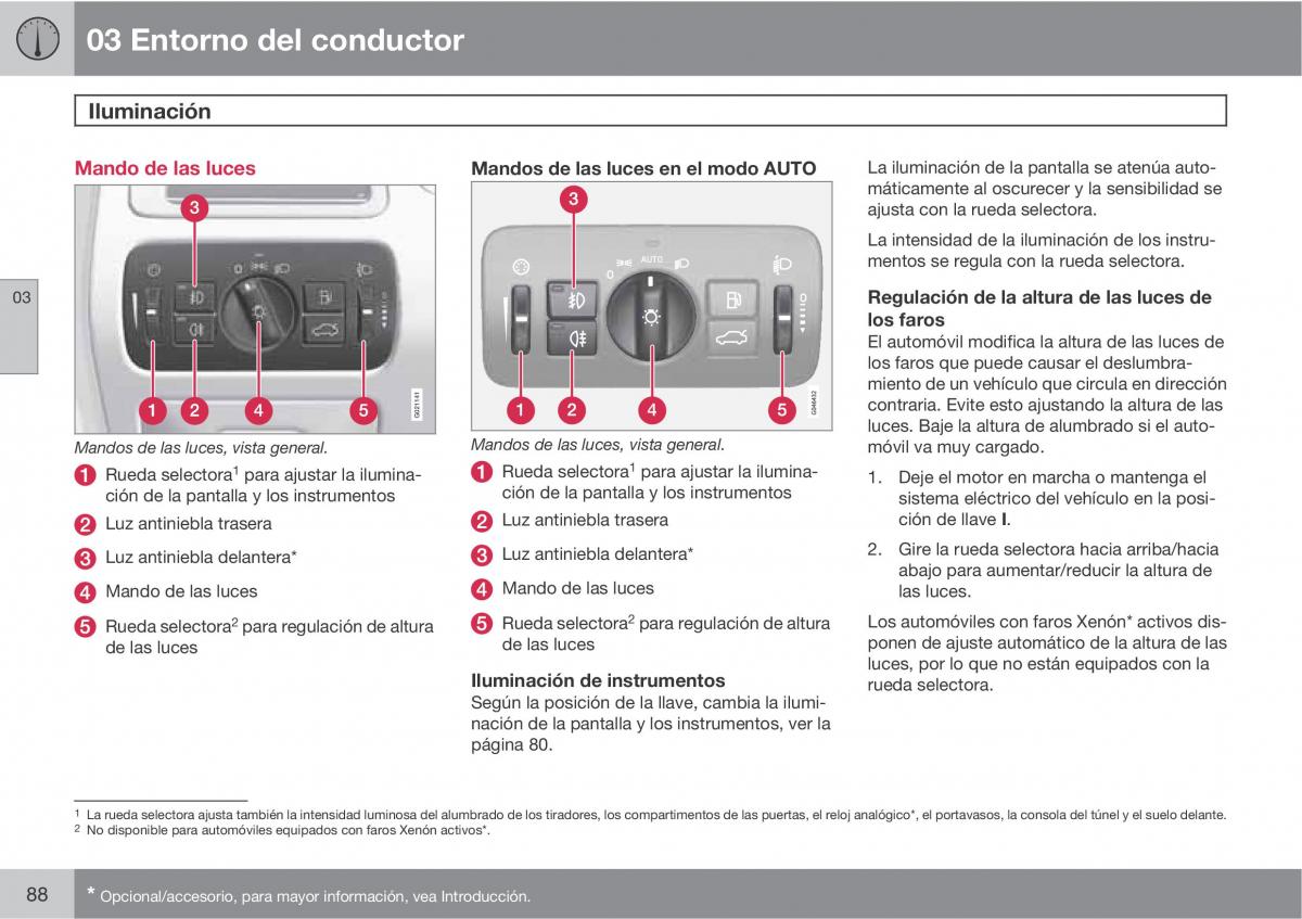 Volvo V70 III 3 manual del propietario / page 90